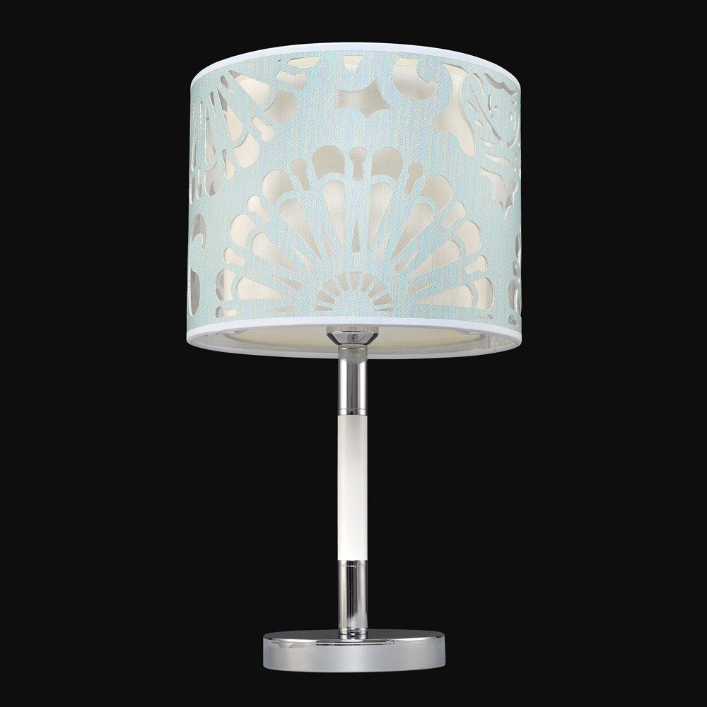 Настольная лампа Максисвет 5-6501-1-CR+WH E27