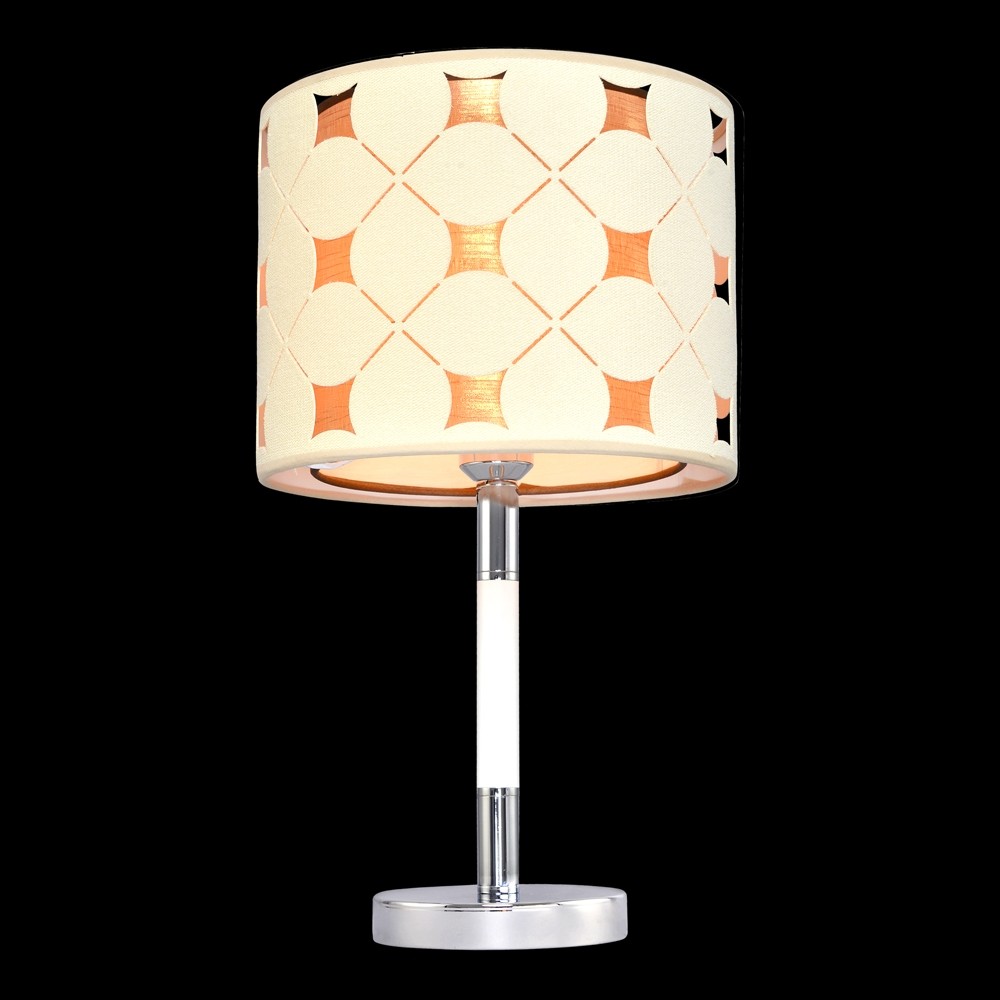 Настольная лампа Максисвет 6502 5-6502-1-CR+WH E27