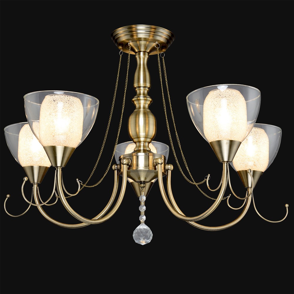 Потолочная люстра Максисвет 4132 2-4132-5-AB E14