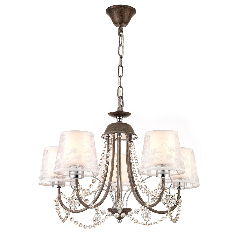 Подвесная люстра Максисвет 2-6530-5-GRS E14