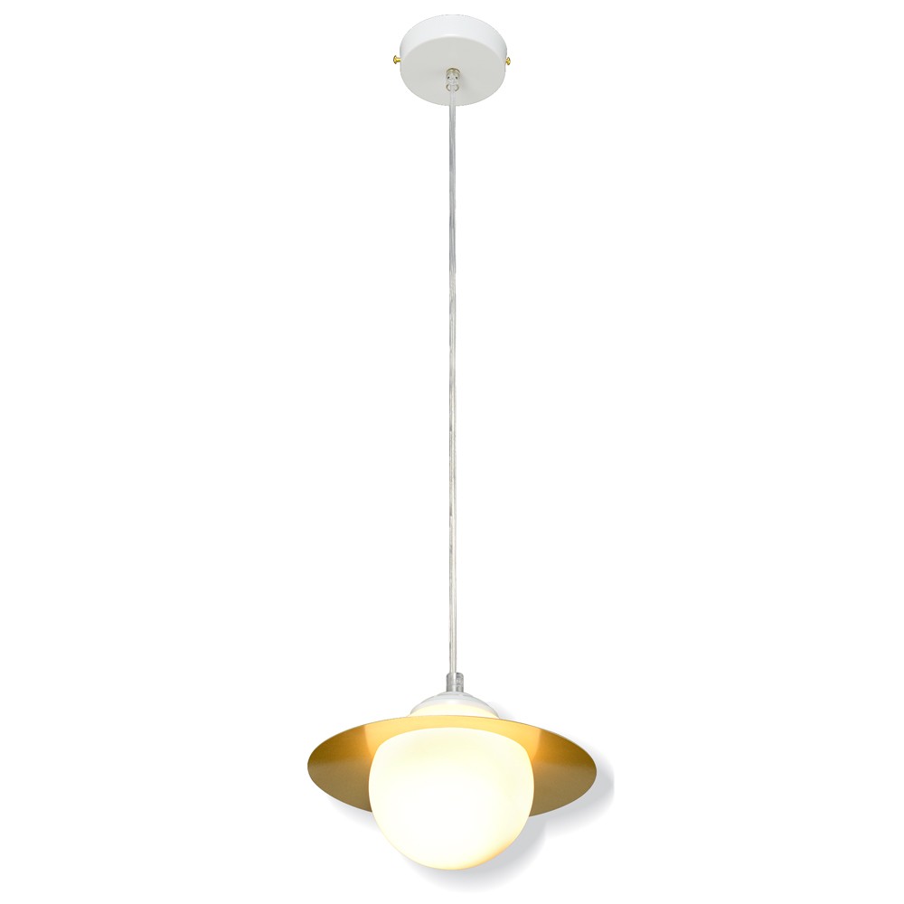 Светильник подвесной RiForma Saturn 5170 2-5170-1-WH+GL E14