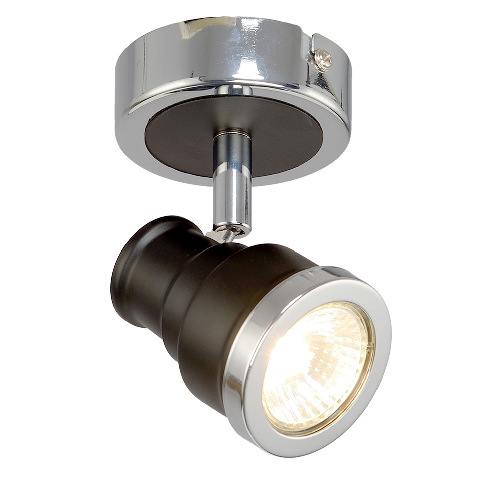 Светильник спот Максисвет 6-4657-1-CR+BK GU10