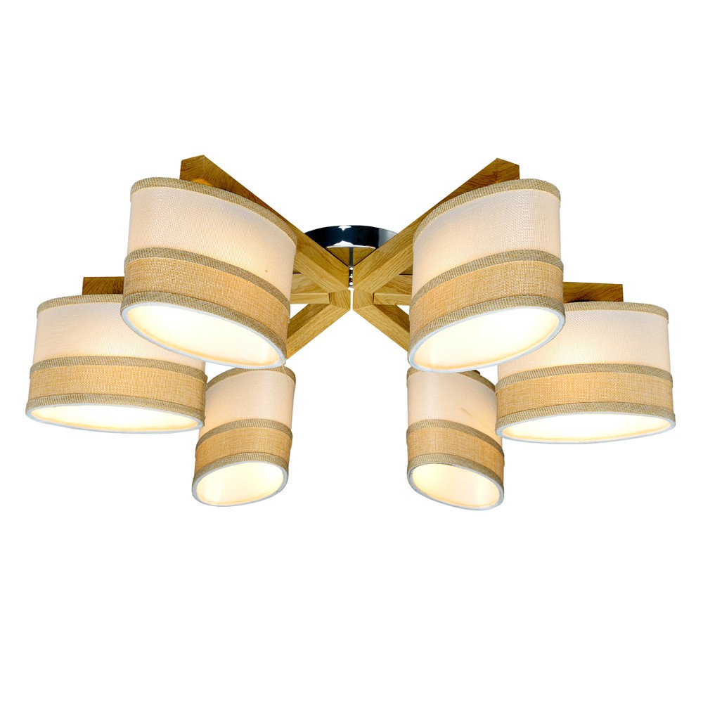 Потолочная люстра Максисвет 3410 1-3410-6-WA+CR E27