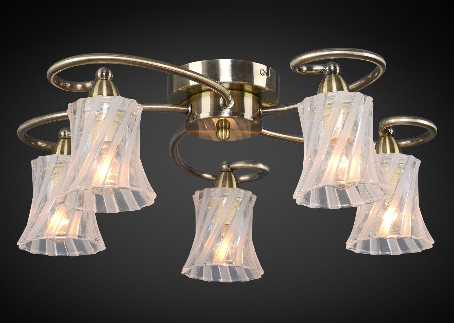 Потолочная люстра Максисвет 8555 1-8555-5-AB E14