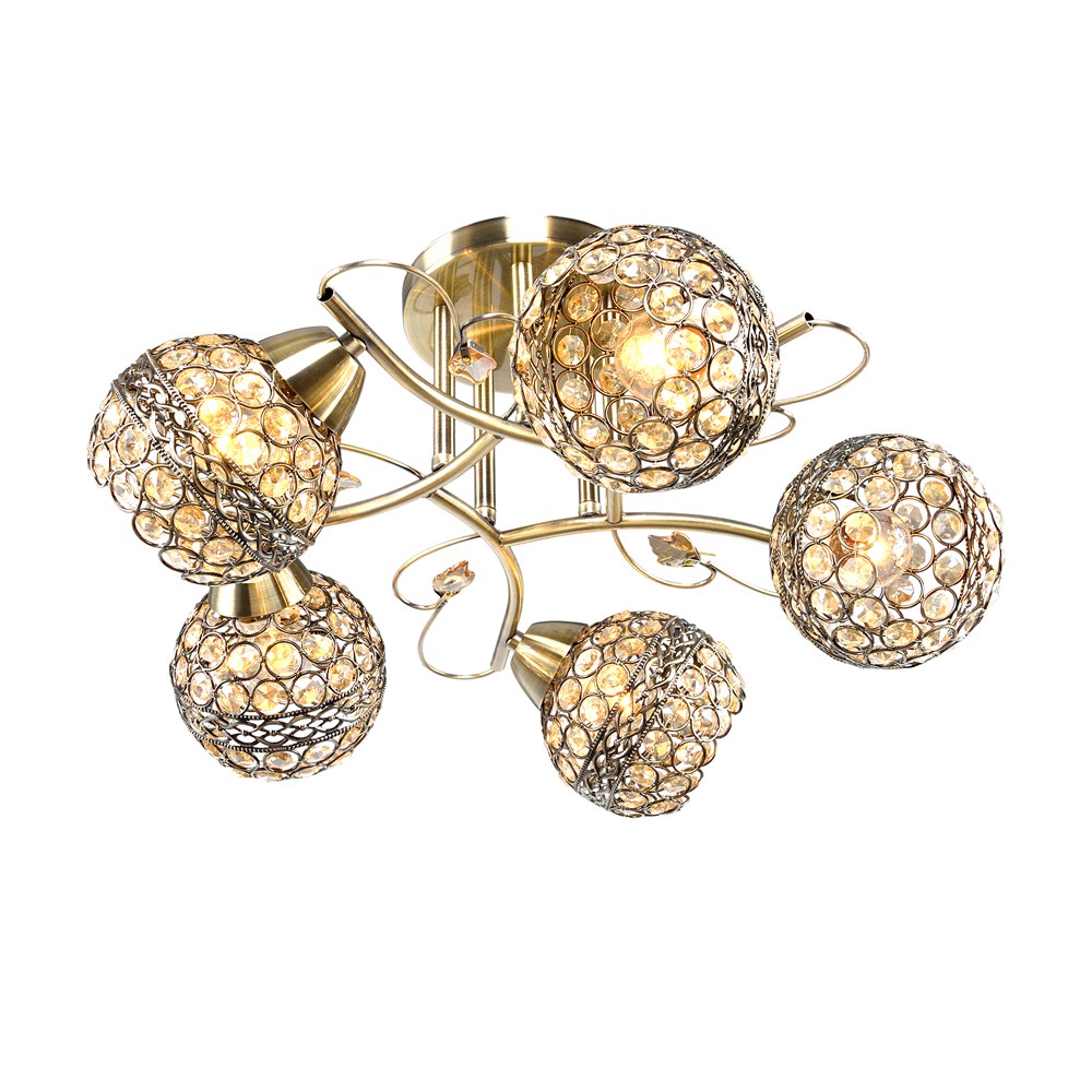 Потолочная люстра Максисвет 8850 1-8850-5-AB E27