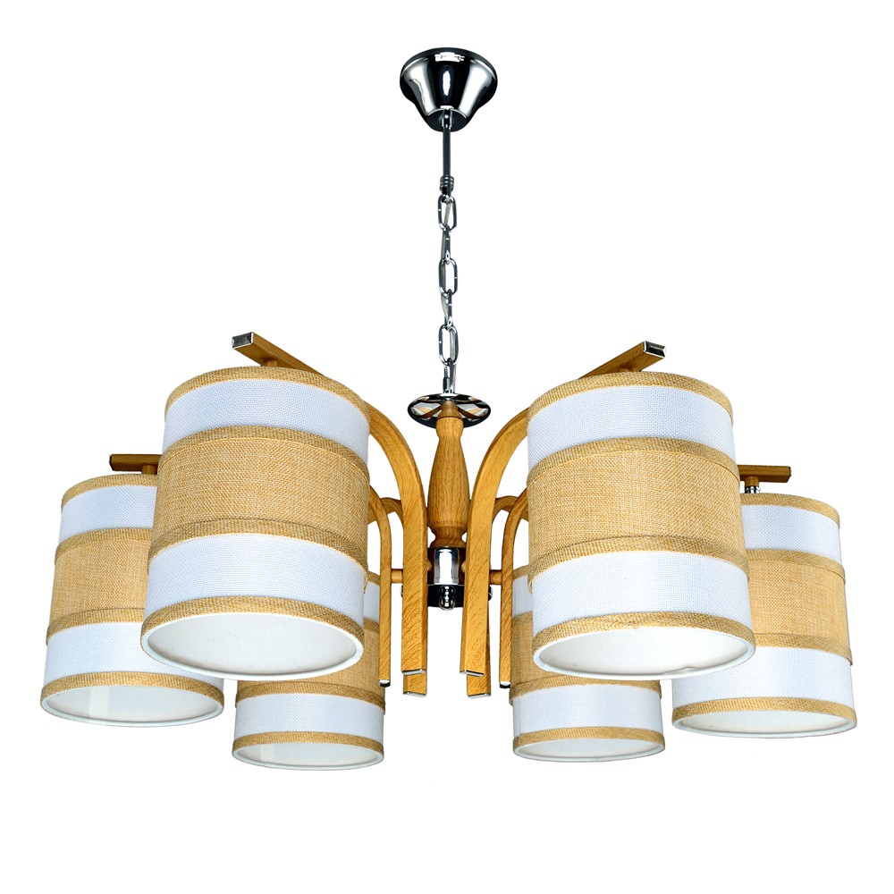 Подвесная люстра Максисвет 2-3407-6-WA+CR E27