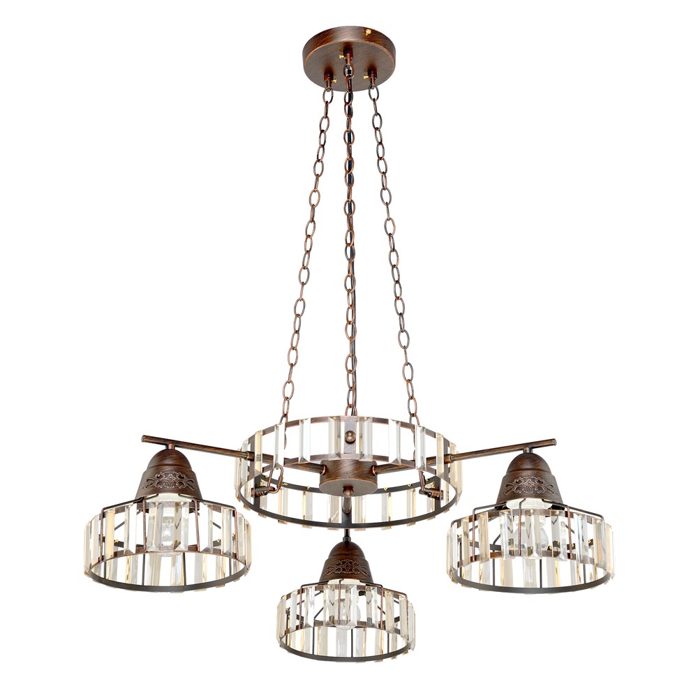 Подвесная люстра Максисвет 2-4406-3-CF E27