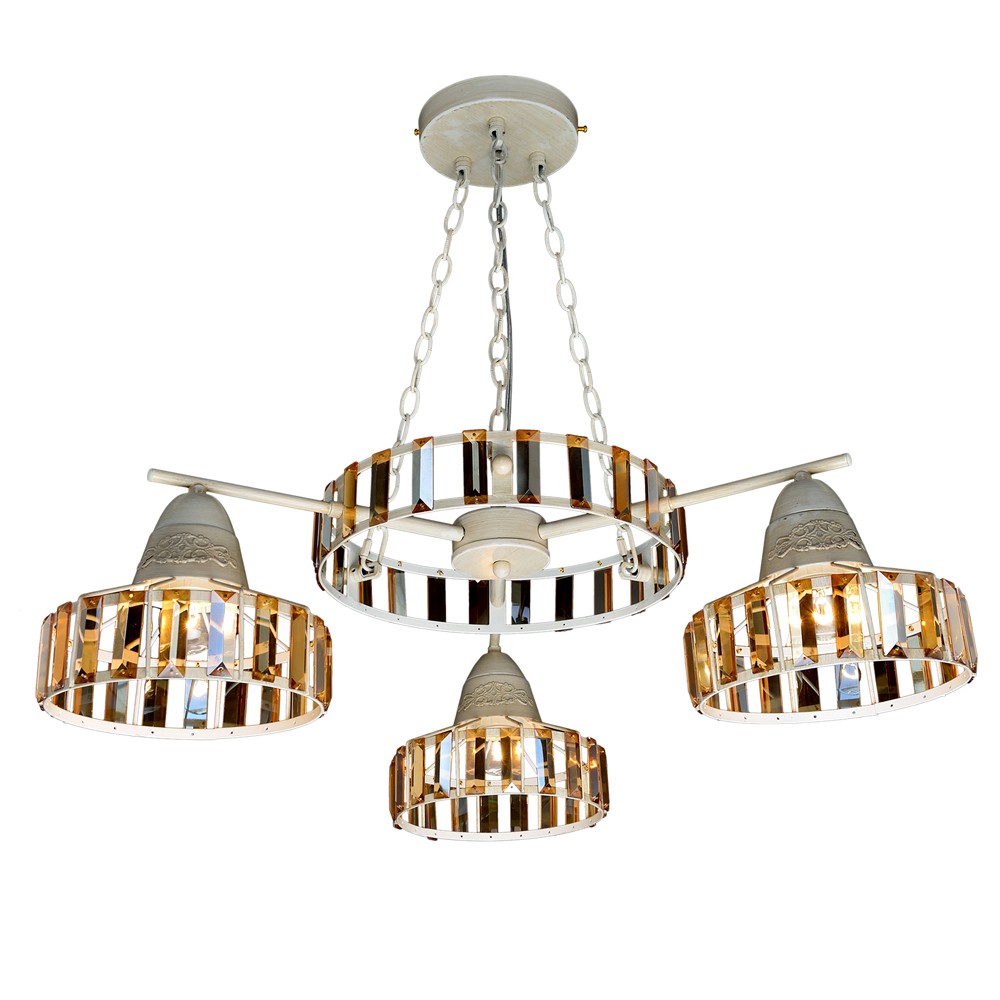 Подвесная люстра Максисвет 2-4406-3-WHS E27