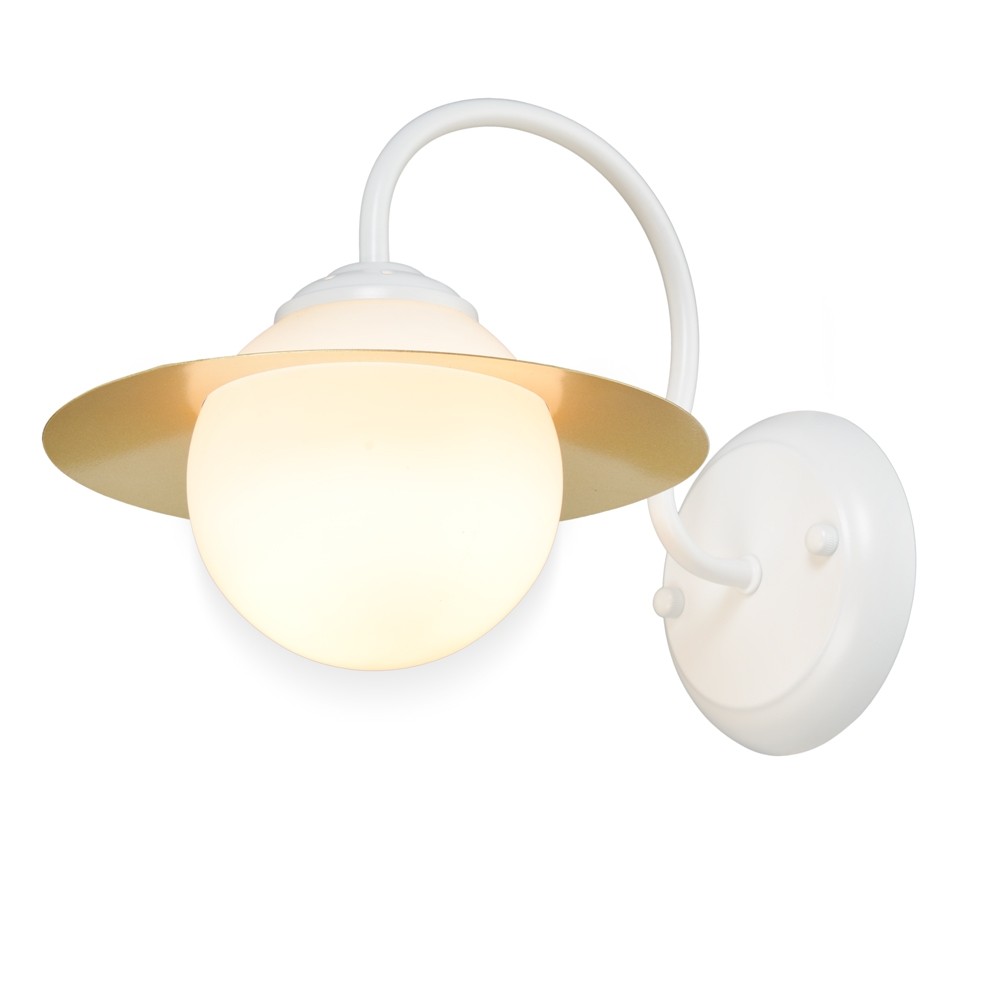 Настенное бра RiForma Saturn 5169 3-5169-1-WH+GL E14