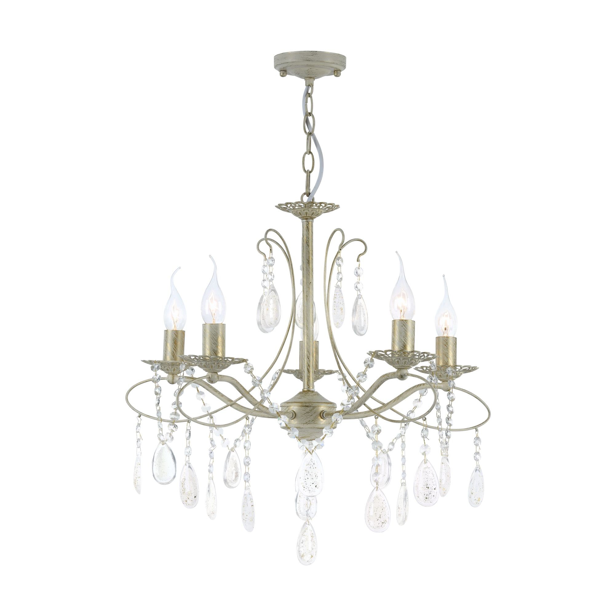 Подвесная люстра Freya Antonia FR2320-PL-05-WG