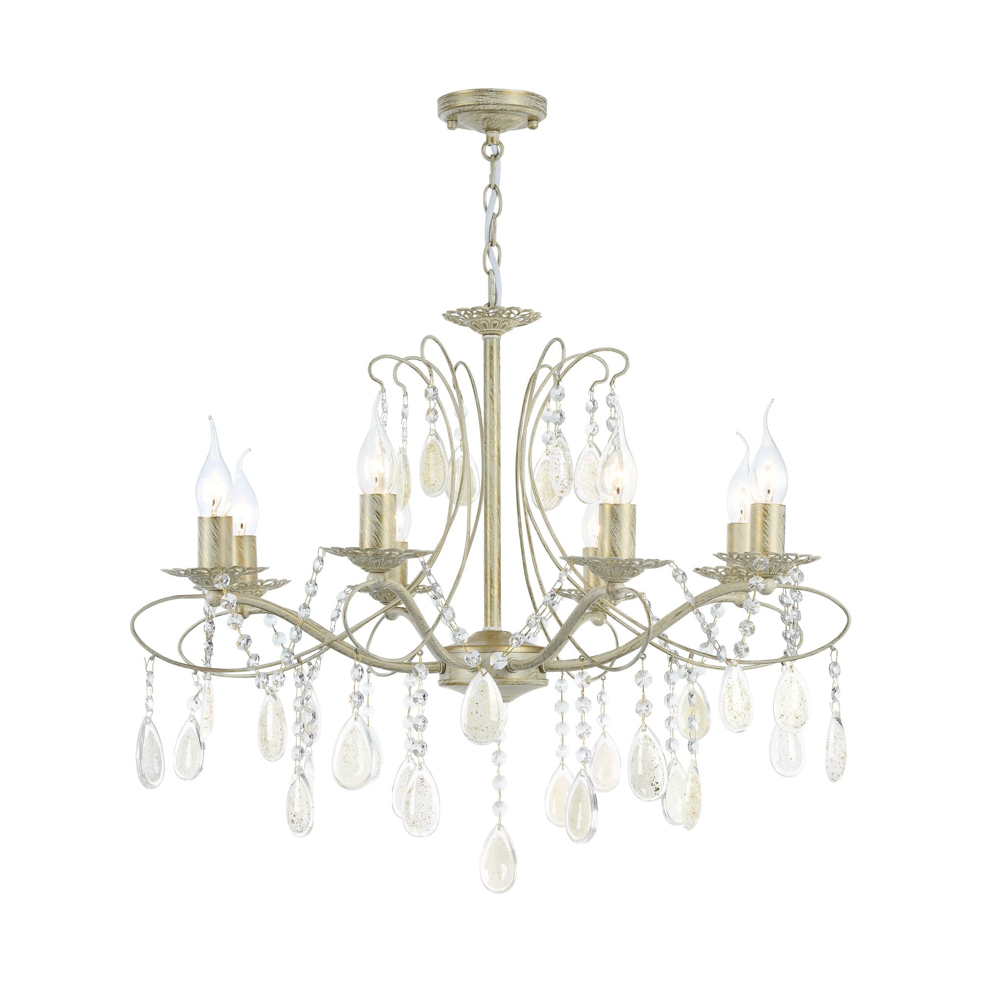 Подвесная люстра Freya Antonia FR2320-PL-08-WG