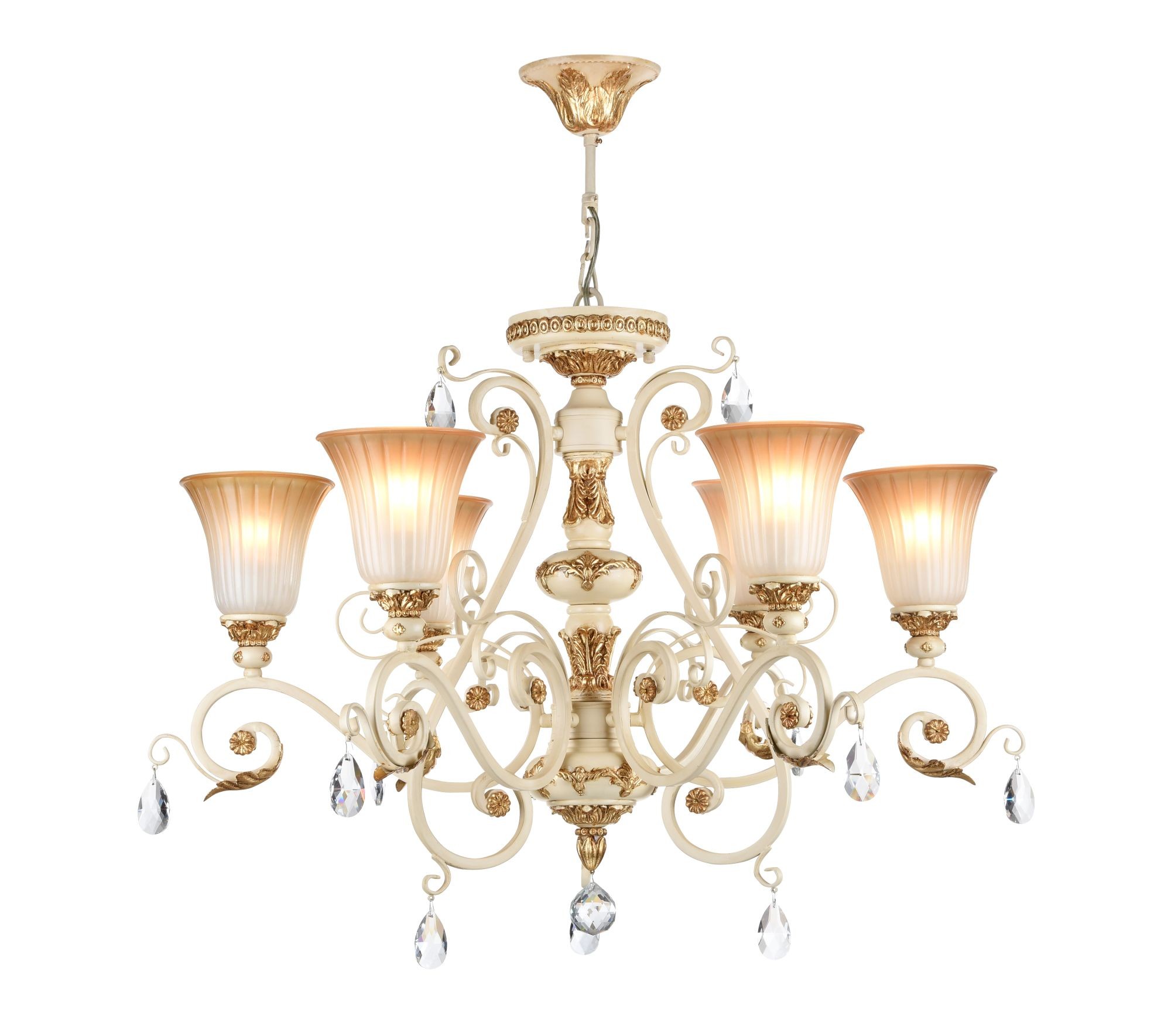 Подвесная люстра Freya Symphony FR2333-PL-06-BG