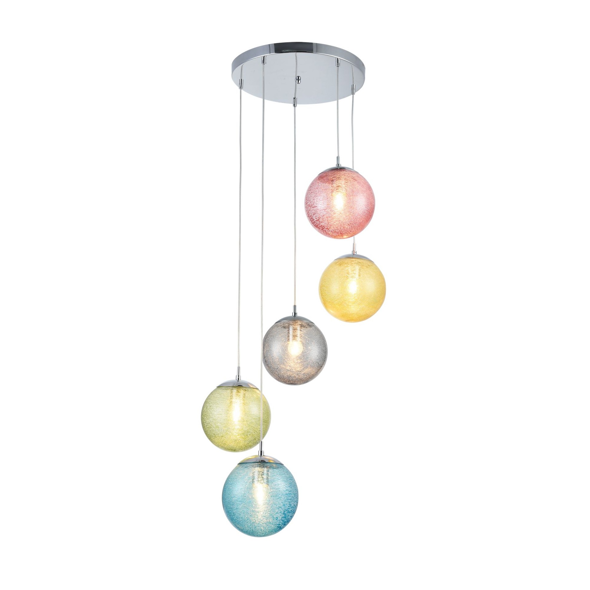 Светильник подвесной Freya Leticia FR5343-PL-05-CH