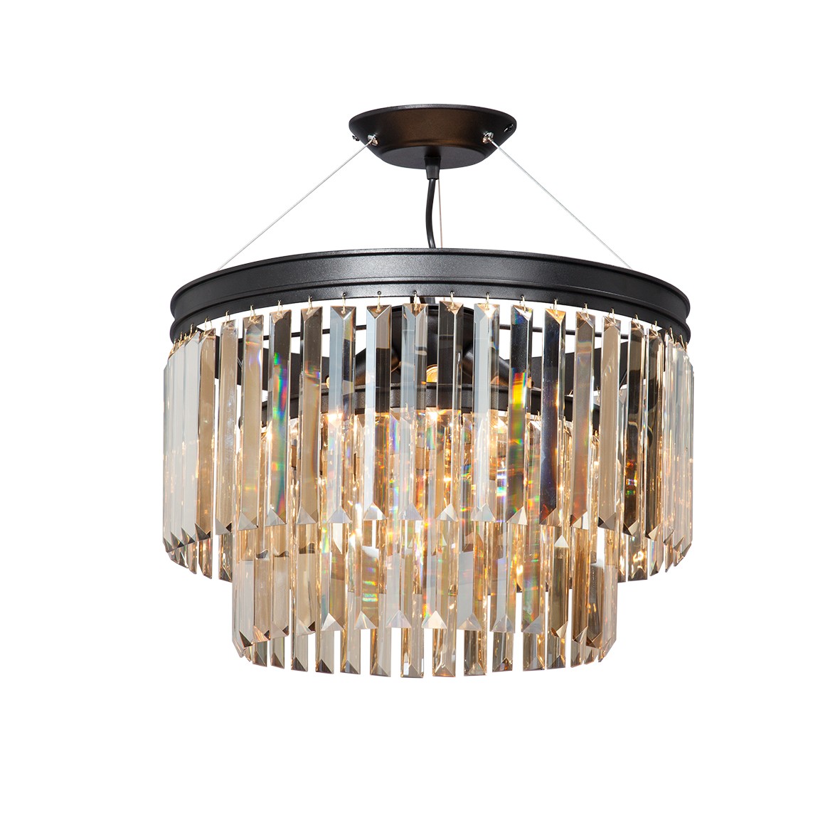 Подвесная хрустальная люстра V5148 Vitaluce Premium V5148-1/6S