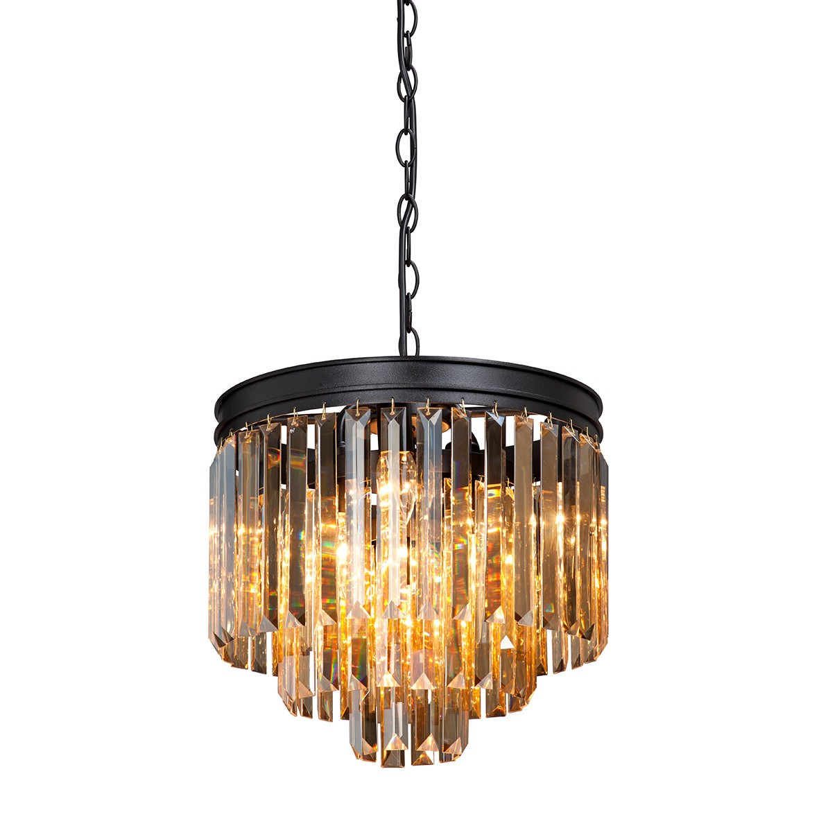 Подвесная хрустальная люстра V5173 Vitaluce Premium V5173-1/4+4+1