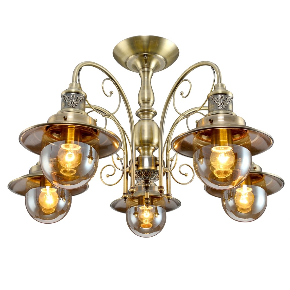 Потолочная люстра Максисвет 4400 1-4400-5-AB E27