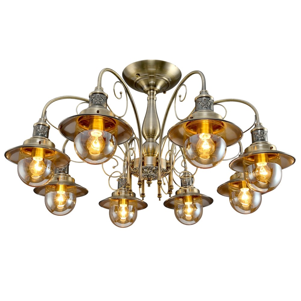 Потолочная люстра Максисвет 4400 1-4400-8-AB E27