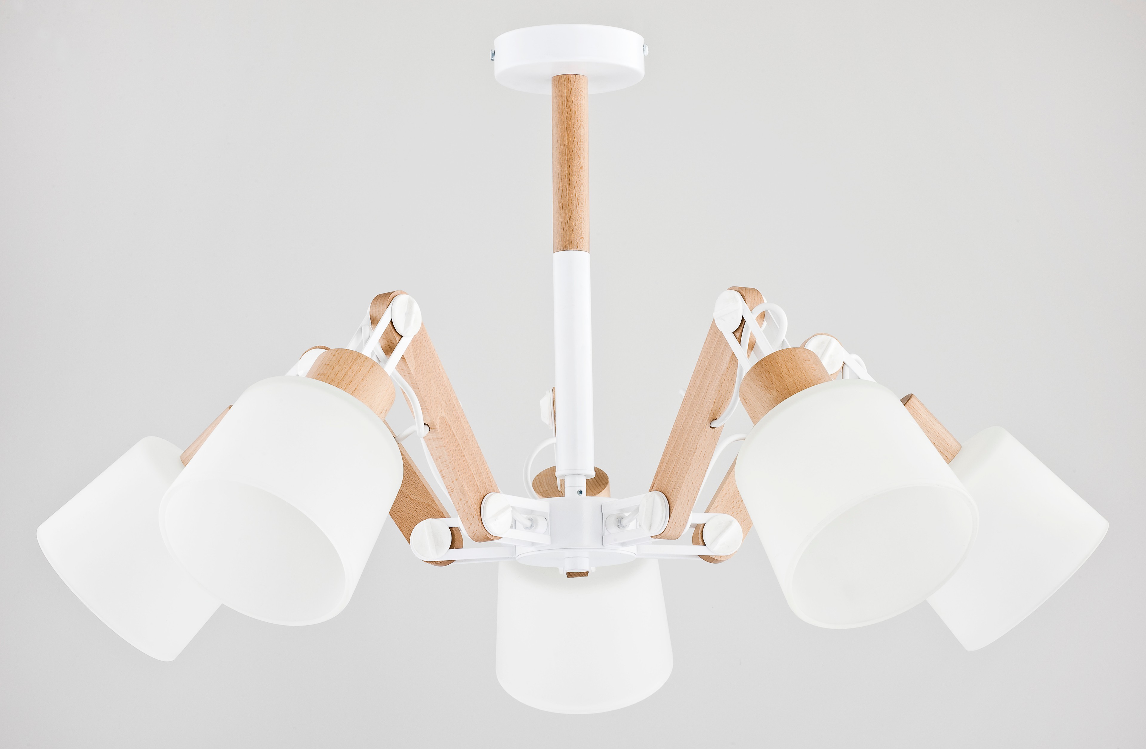 Потолочная люстра Alfa Bridge White 24305