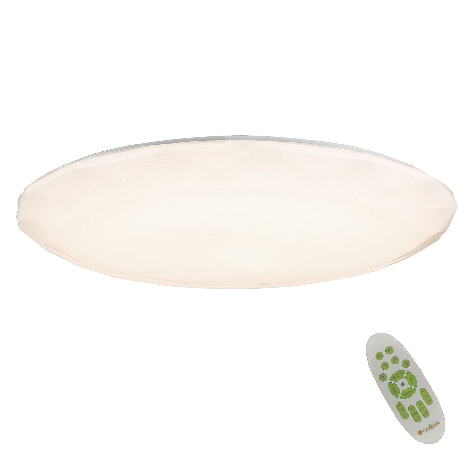 Потолочный светодиодный светильник Omnilux Ice Crystal OML-47217-80