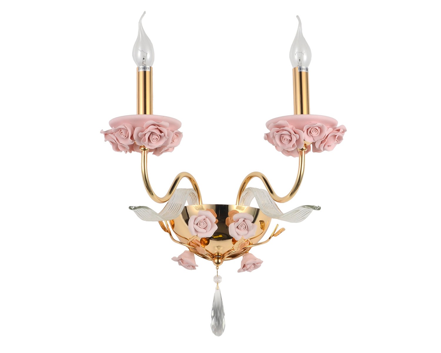 Бра с цветочками Muntiggioni OML-70411-02 Omnilux