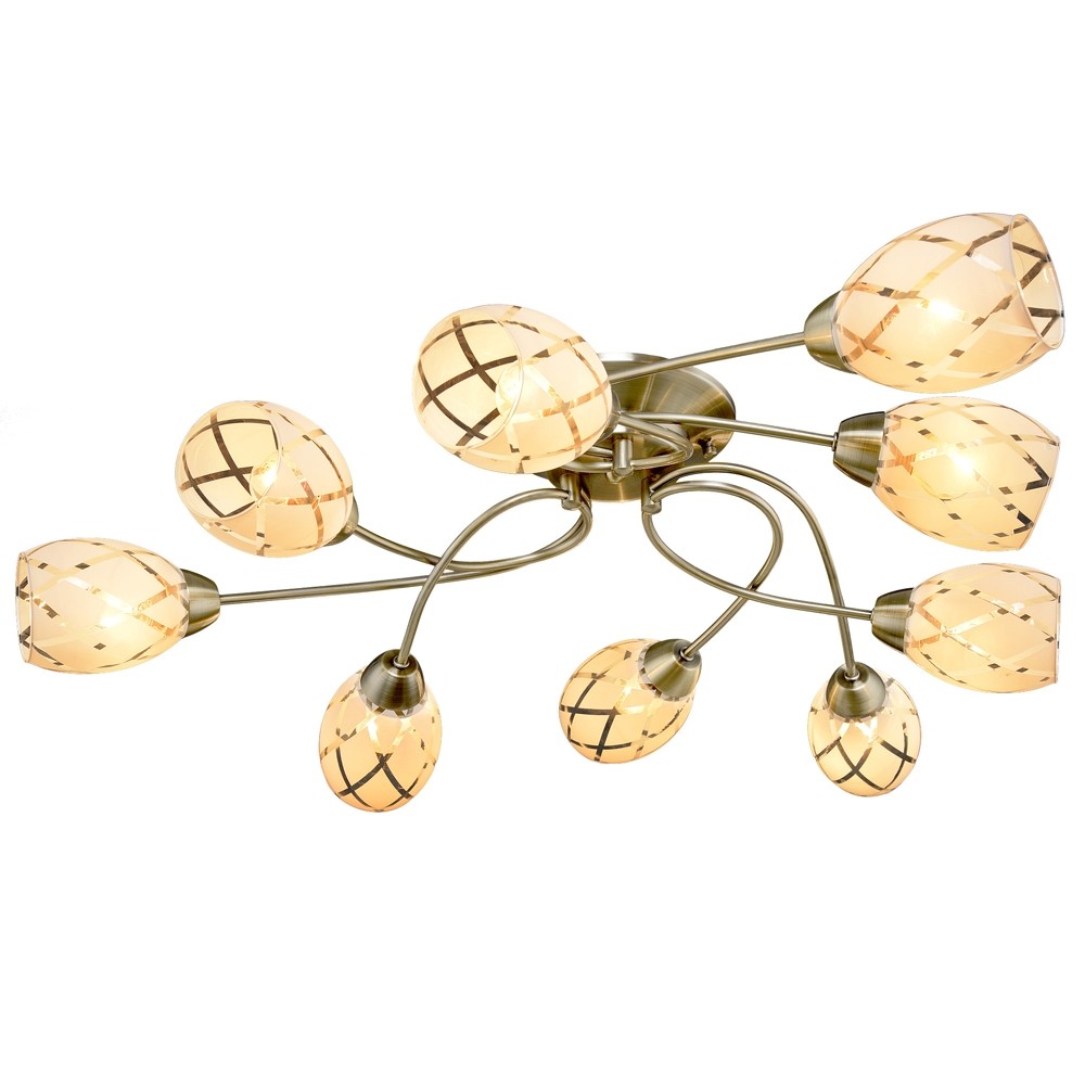 Потолочная люстра Максисвет 8837 1-8837-9-AB E27