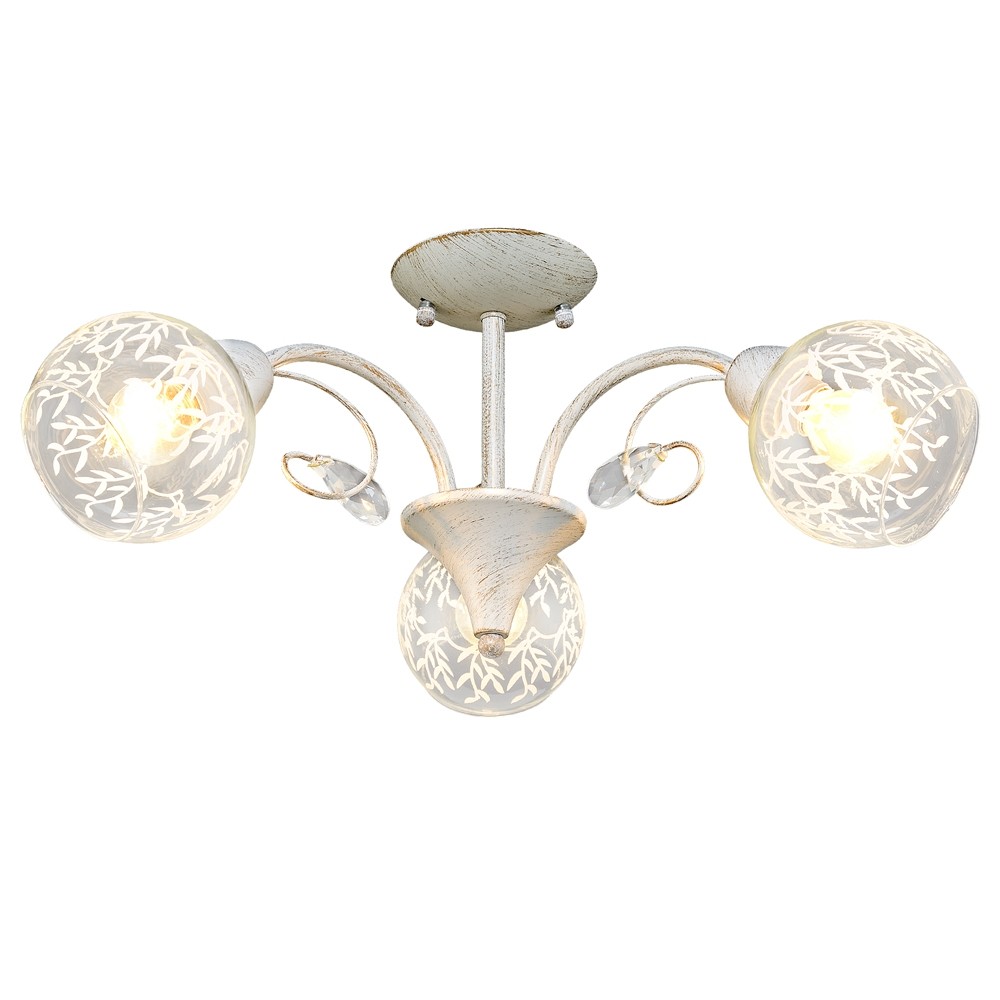 Потолочная люстра Максисвет 8841 1-8841-3-WHS E27