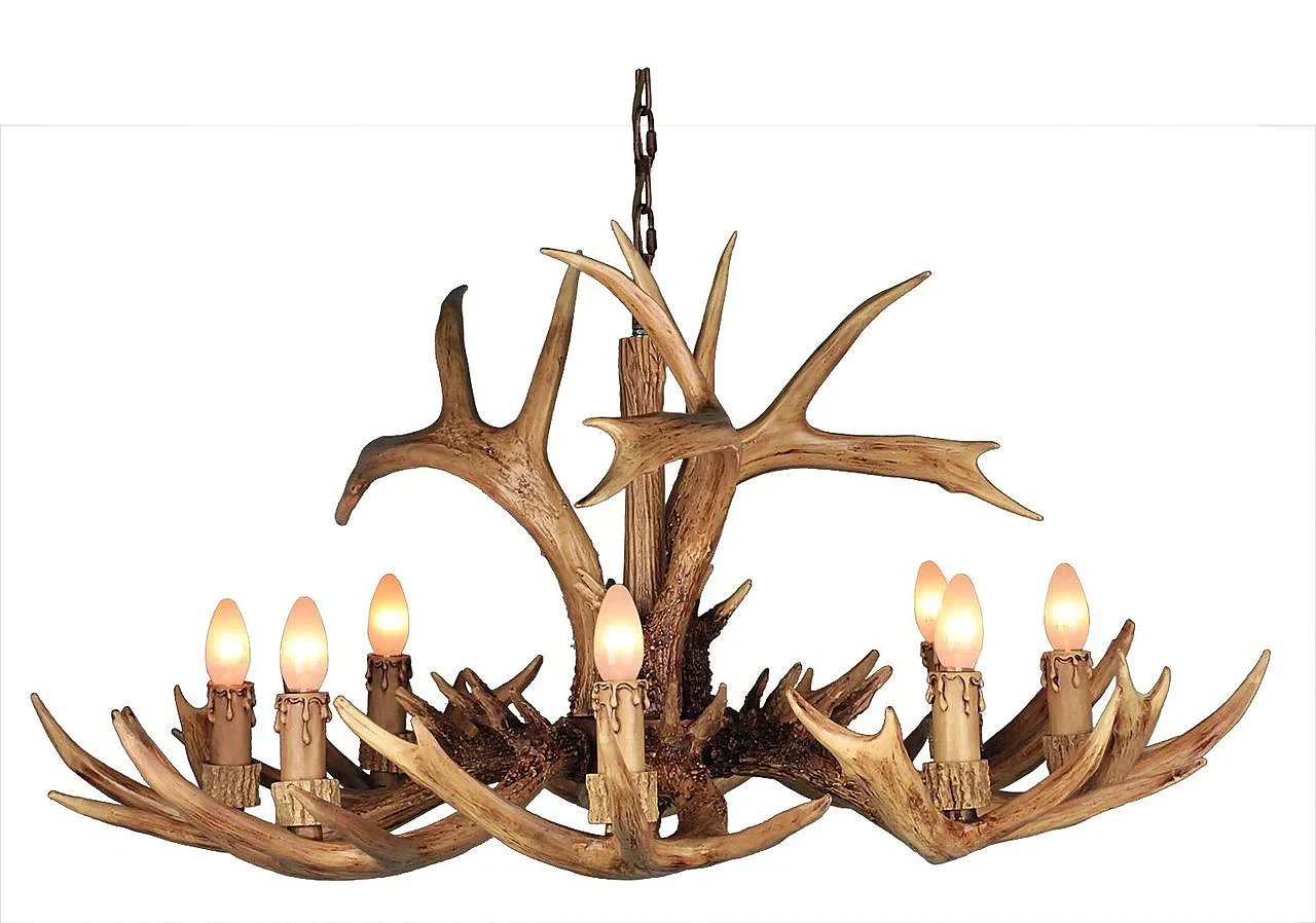 Люстра в форму рогов Loureiro OML-52003-08 Omnilux