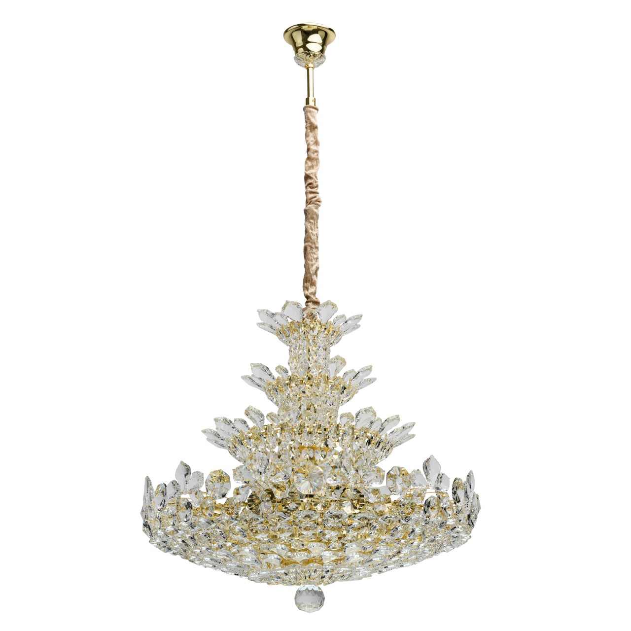 Подвесная хрустальная люстра Лаура MW Light 345011226