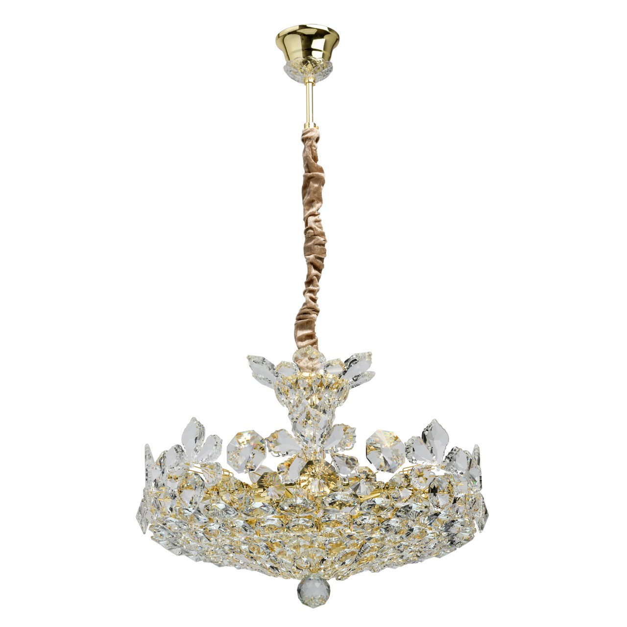 Подвесная хрустальная люстра Лаура MW Light 345011508