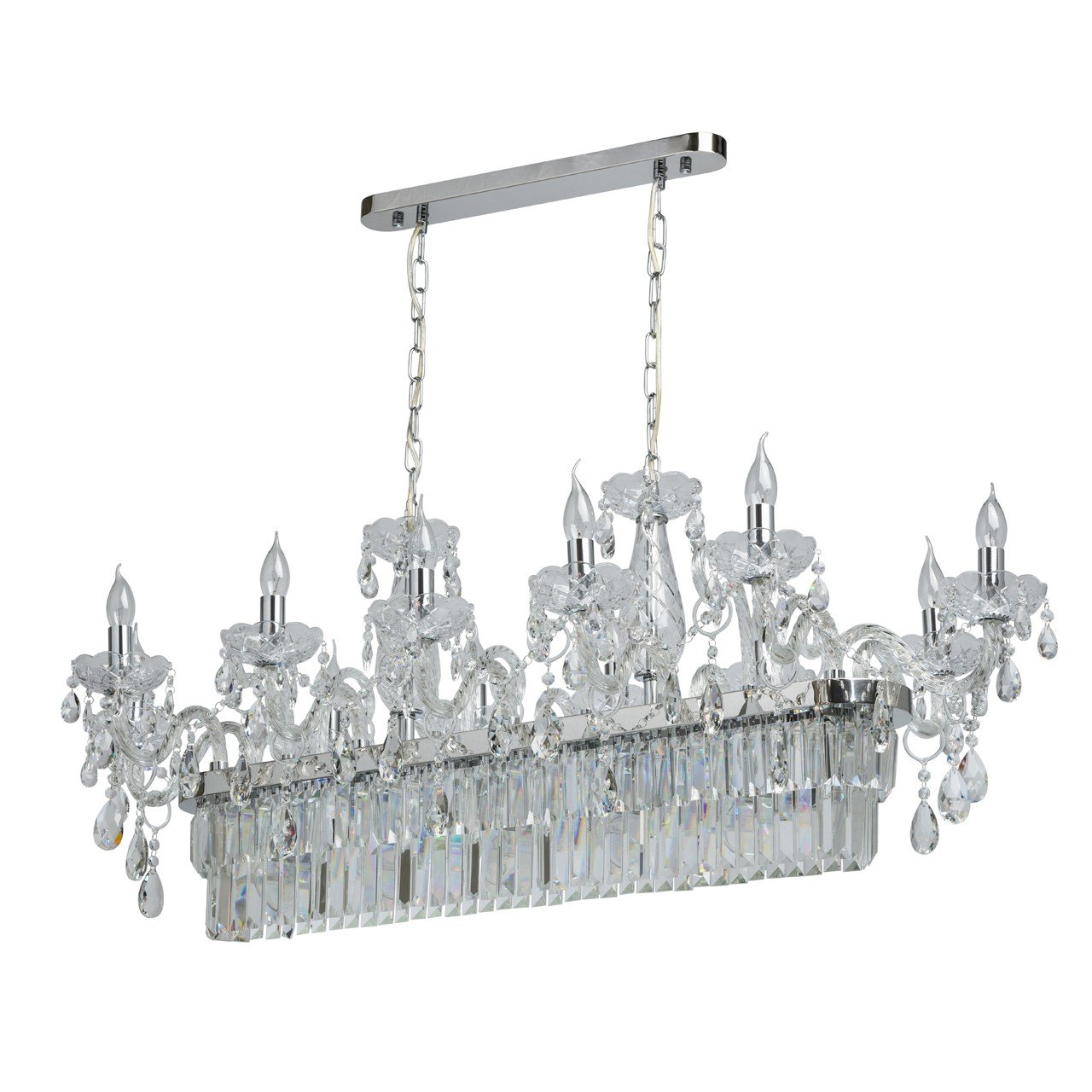 Подвесная хрустальная люстра Каролина MW Light 367016118