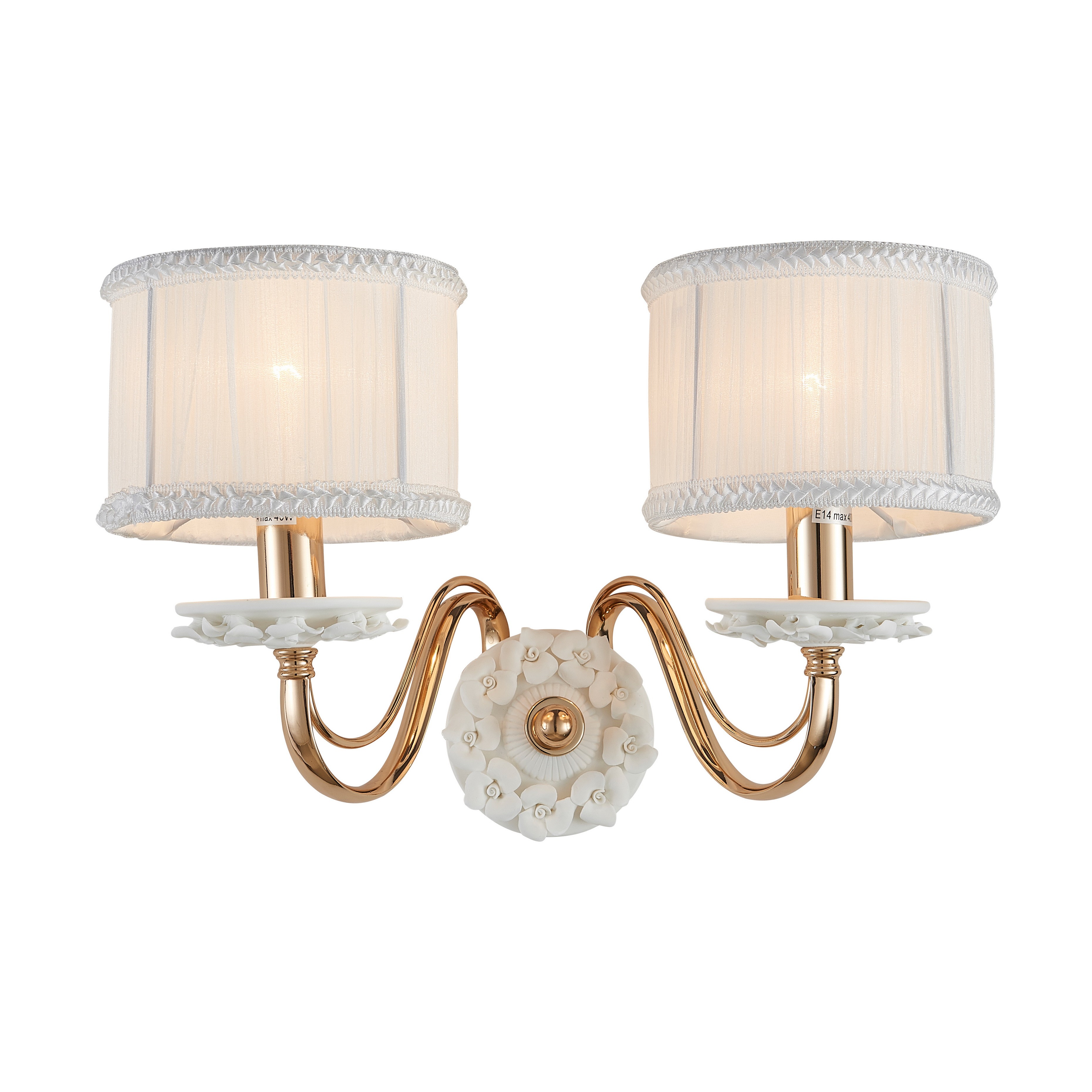 Бра с цветочками Matilda 2140-2W Favourite