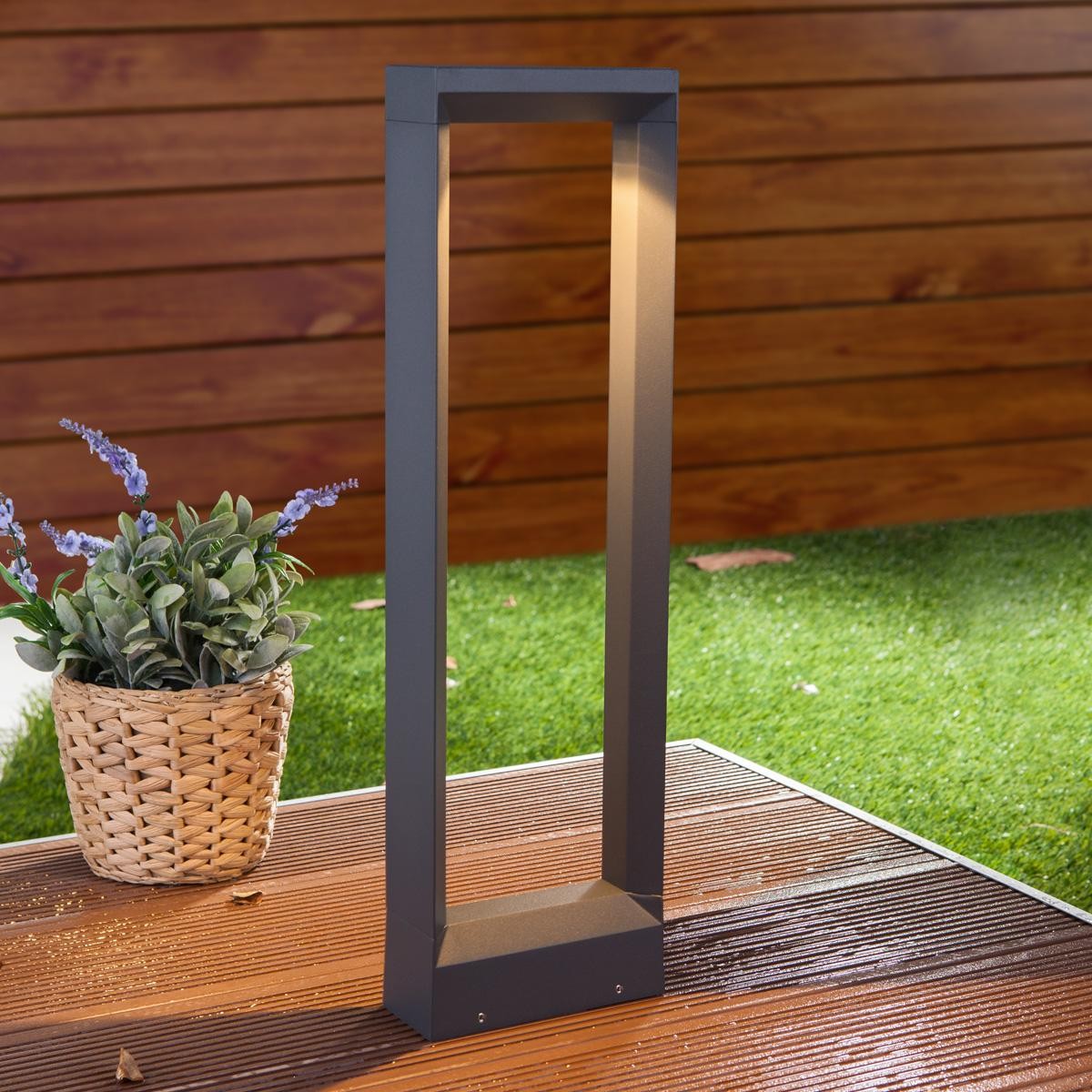 Уличный наземный светильник Elektrostandard 1612 1612 TECHNO LED графит Astar F