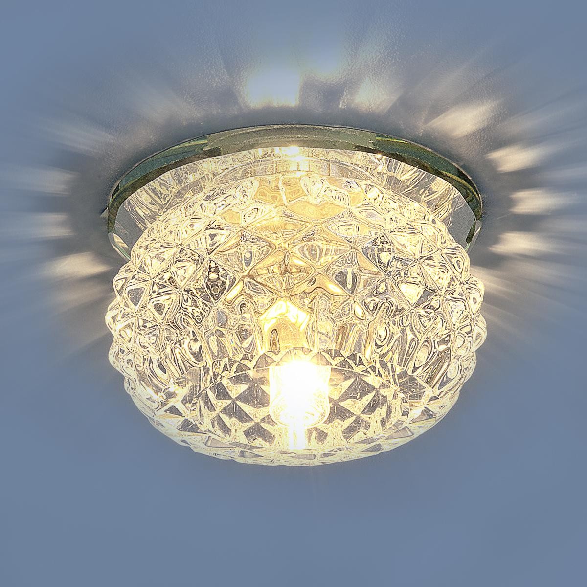 Встраиваемый светильник Elektrostandard 176 176 G9 CL прозрачный