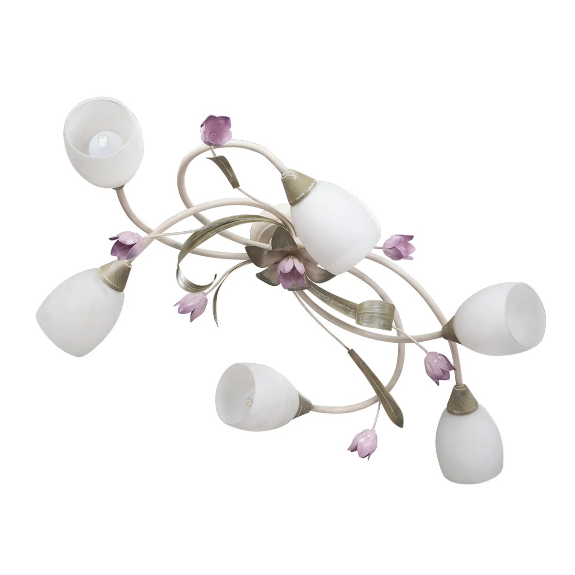 Люстра потолочная с цветочками V1467 V1467/6PL Vitaluce