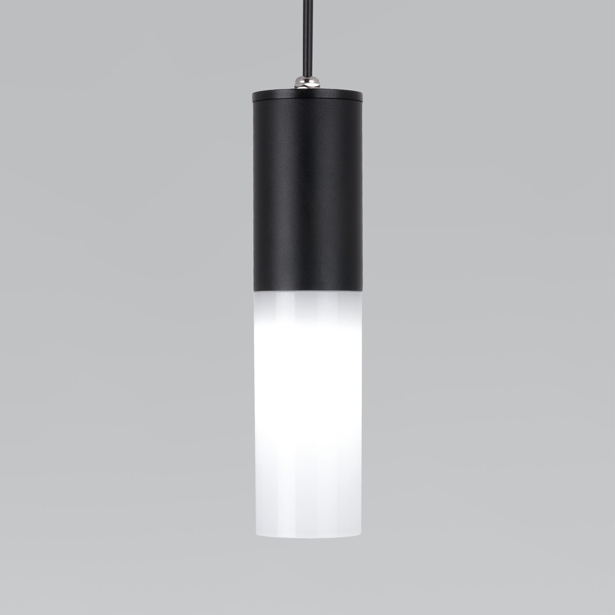 Уличный подвесной светильник Elektrostandard Glas 5602 TECHNO черный