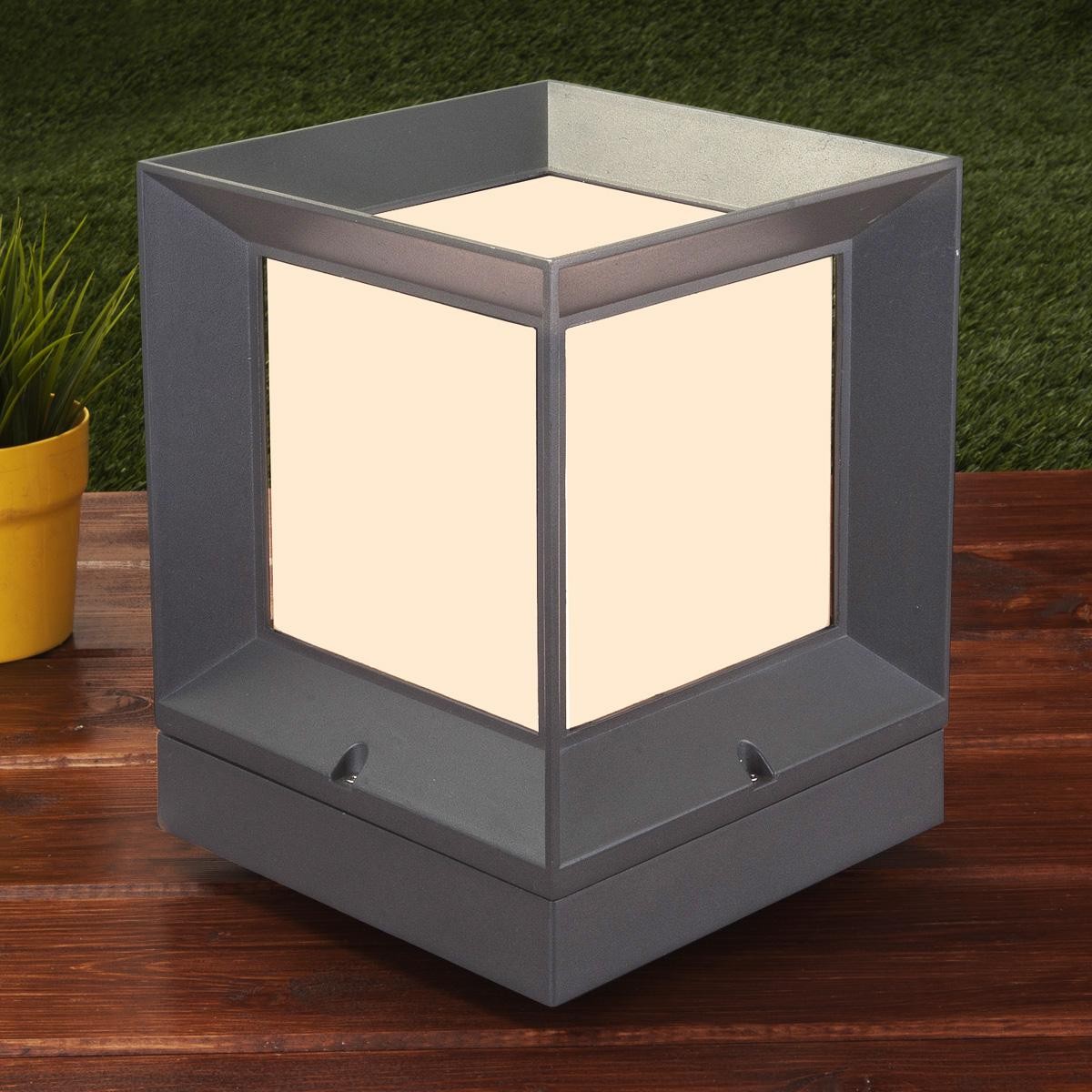 Уличный наземный светильник Elektrostandard 1603 1603 TECHNO MARKO L серый