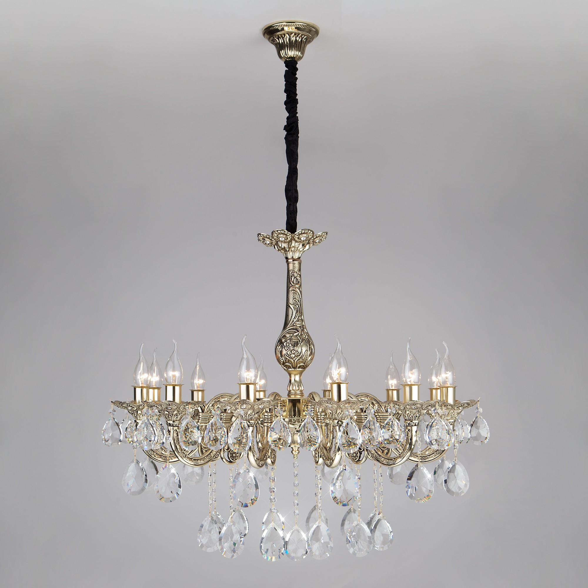 Подвесная хрустальная люстра Leandro Bogates 284/12 Strotskis