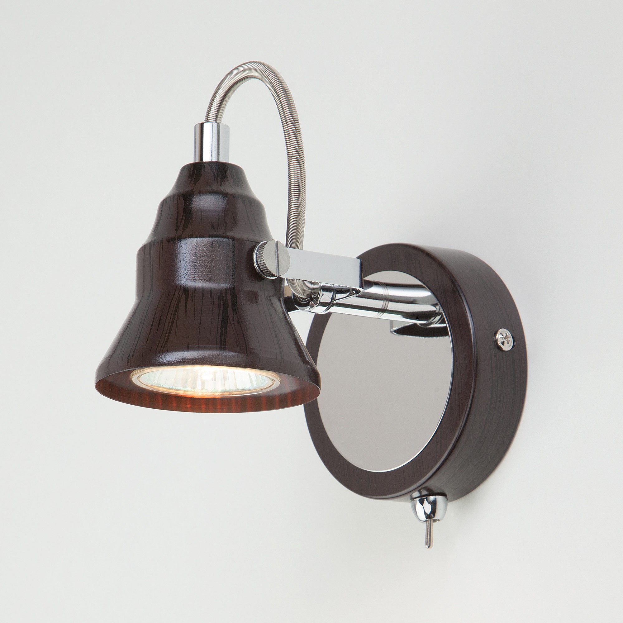 Светильник спот Eurosvet Magnum 20062/1 хром/венге