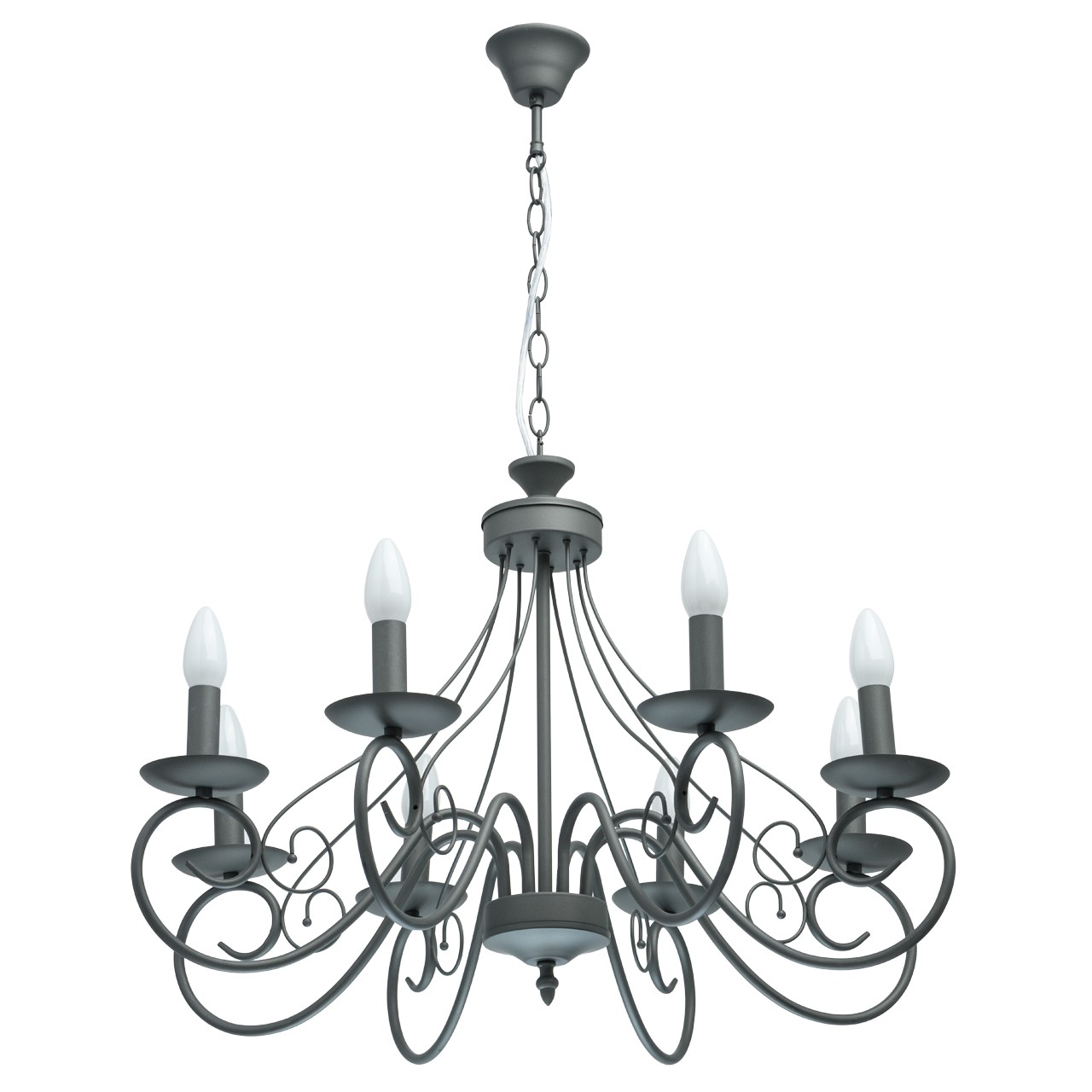 Подвесная люстра De Markt Карбон 697010408