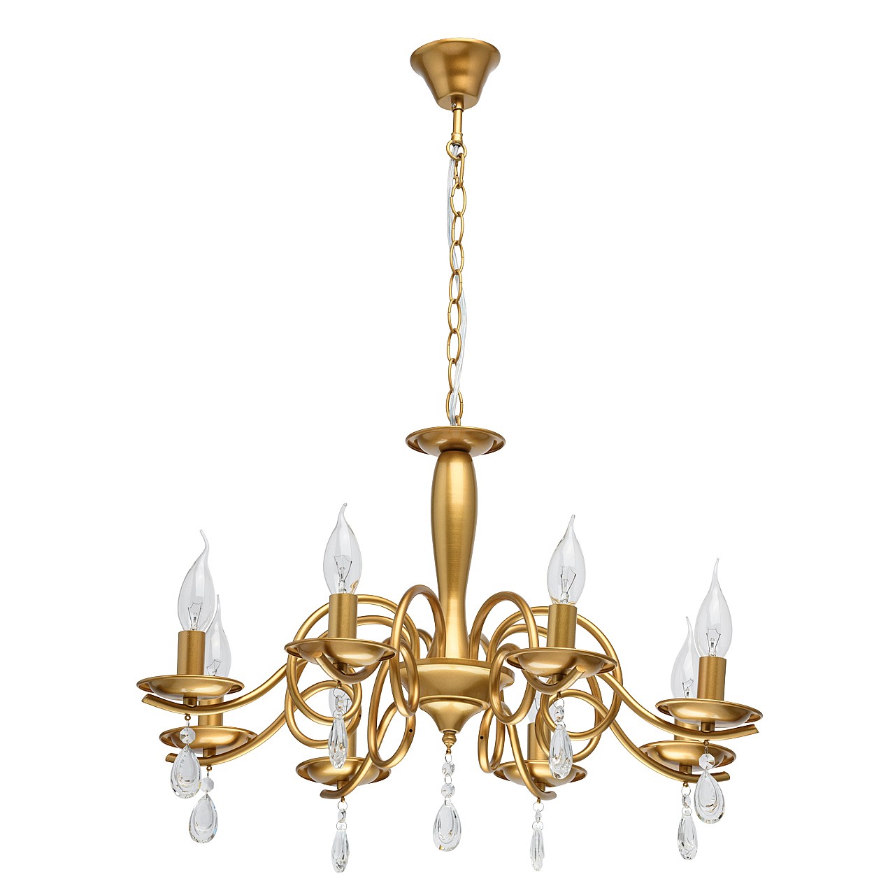 Подвесная люстра De Markt Аманда 481013508