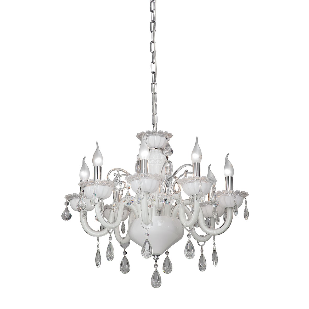 Подвесная хрустальная люстра V2350 Vitaluce Premium V2350/8