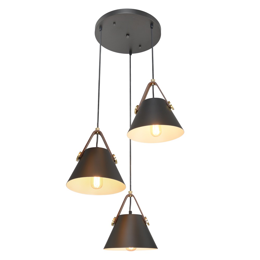 Светильник подвесной RiForma 2-4853-3-BK E27