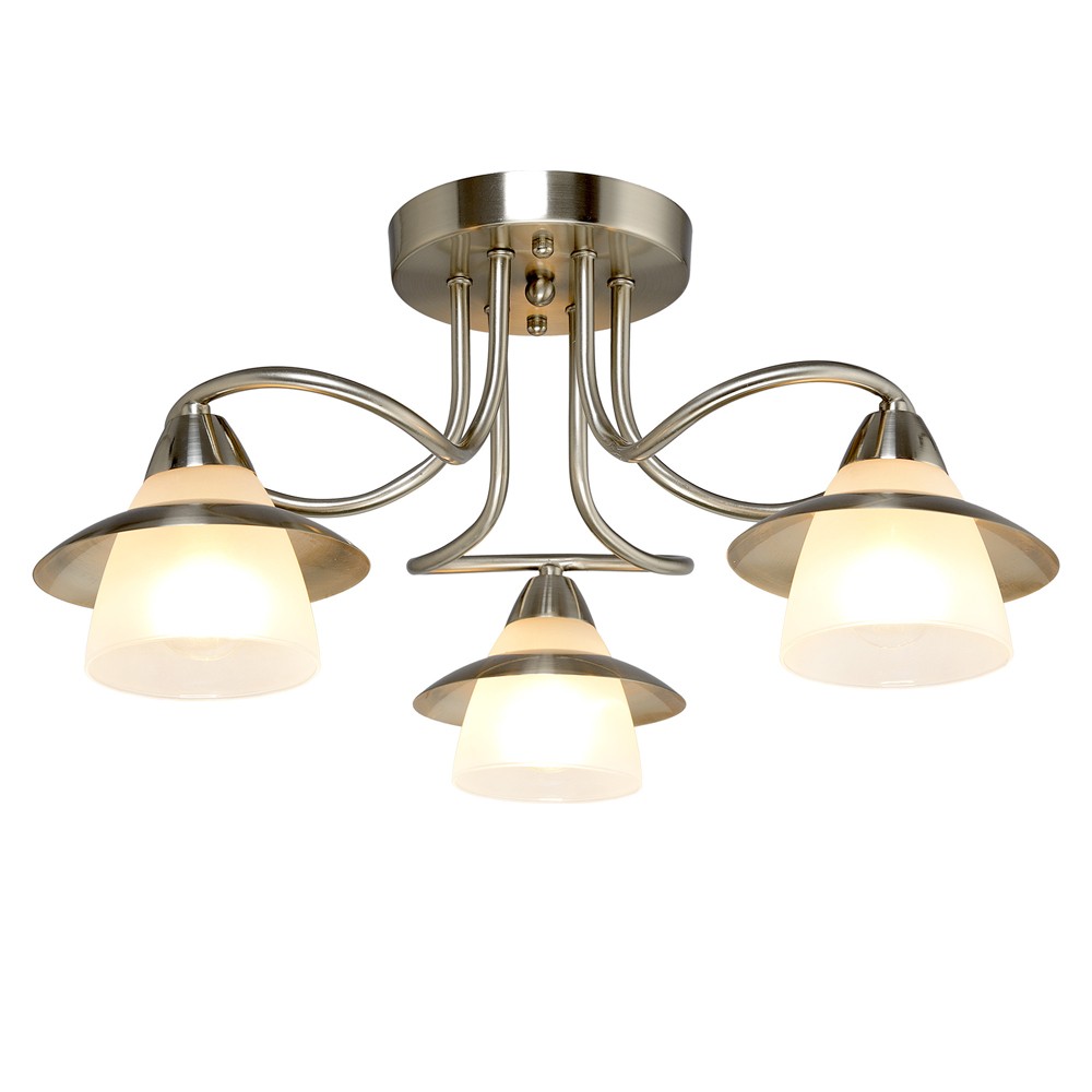 Потолочная люстра Максисвет 3412 1-3412-3-ST E14