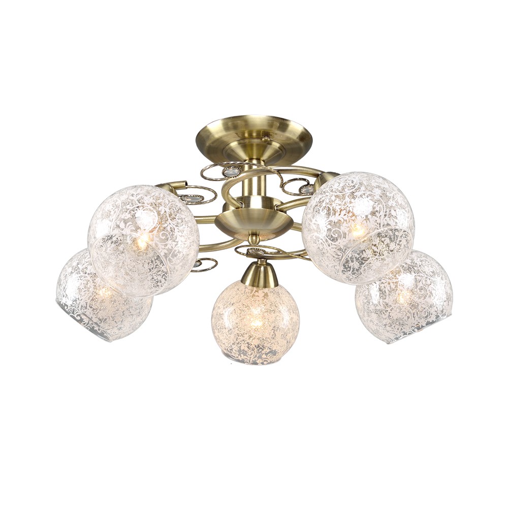 Потолочная люстра Максисвет 8615 1-8615-5-AB Е14