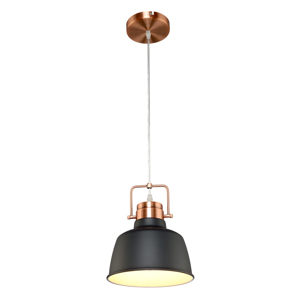 Светильник подвесной Максисвет 2-4688-1-BK+RC E27