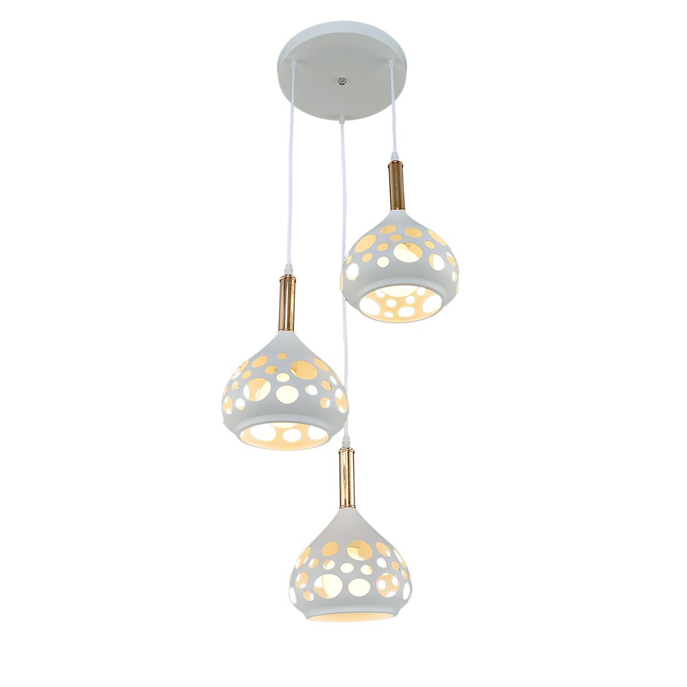 Светильник подвесной Максисвет 2-4985-3-WH+FG E27