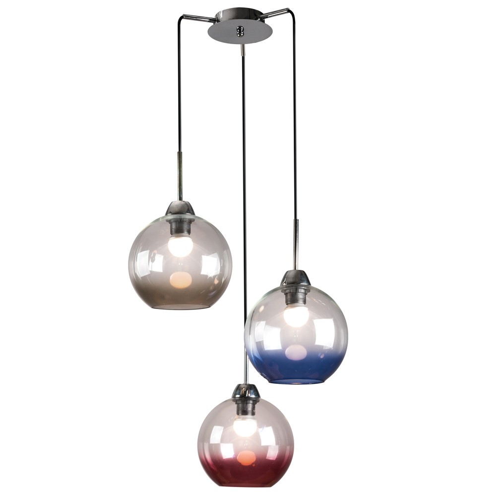 Светильник подвесной Максисвет 2-5505-3-CR E27