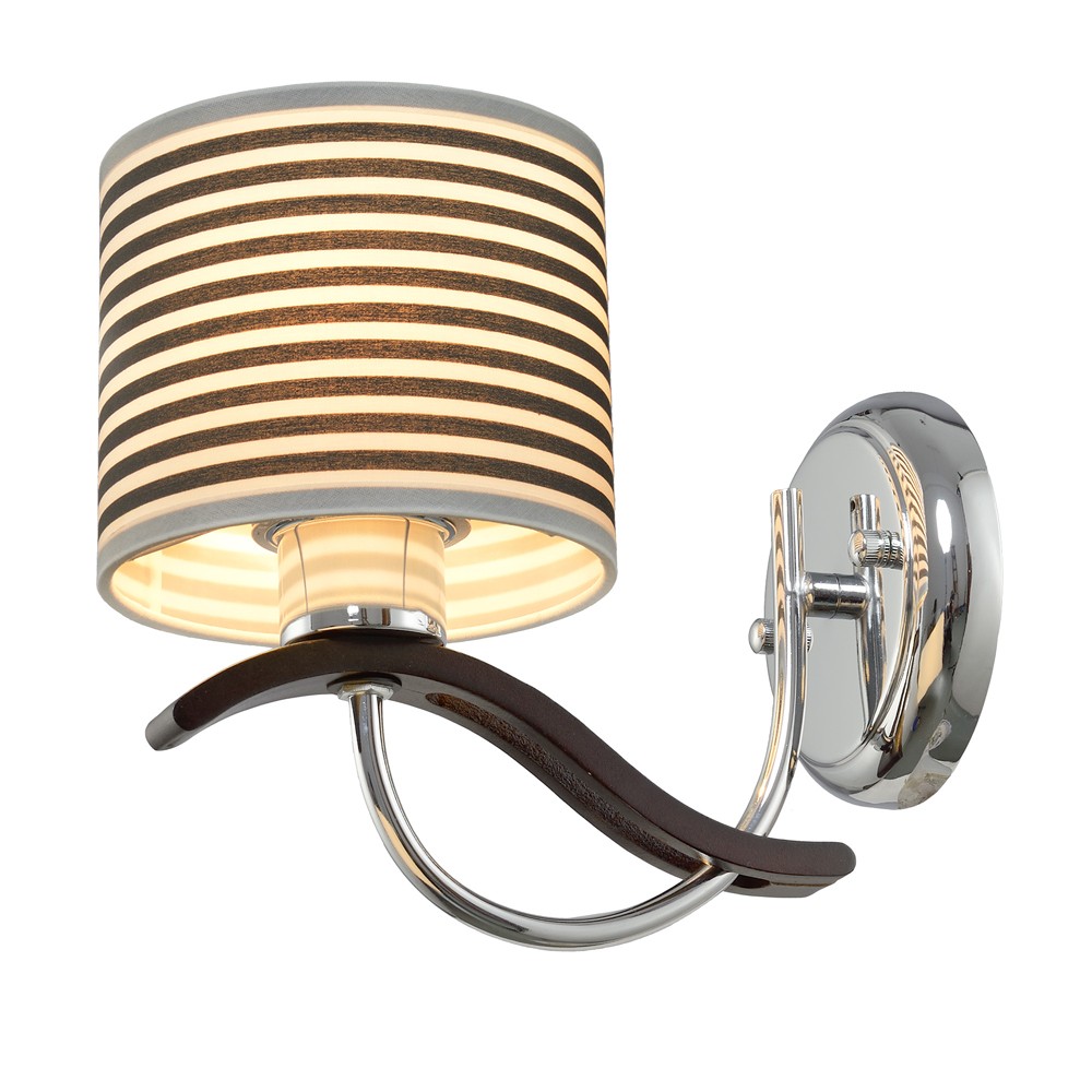 Настенное бра Максисвет 3-6572-1-CR+BK E27