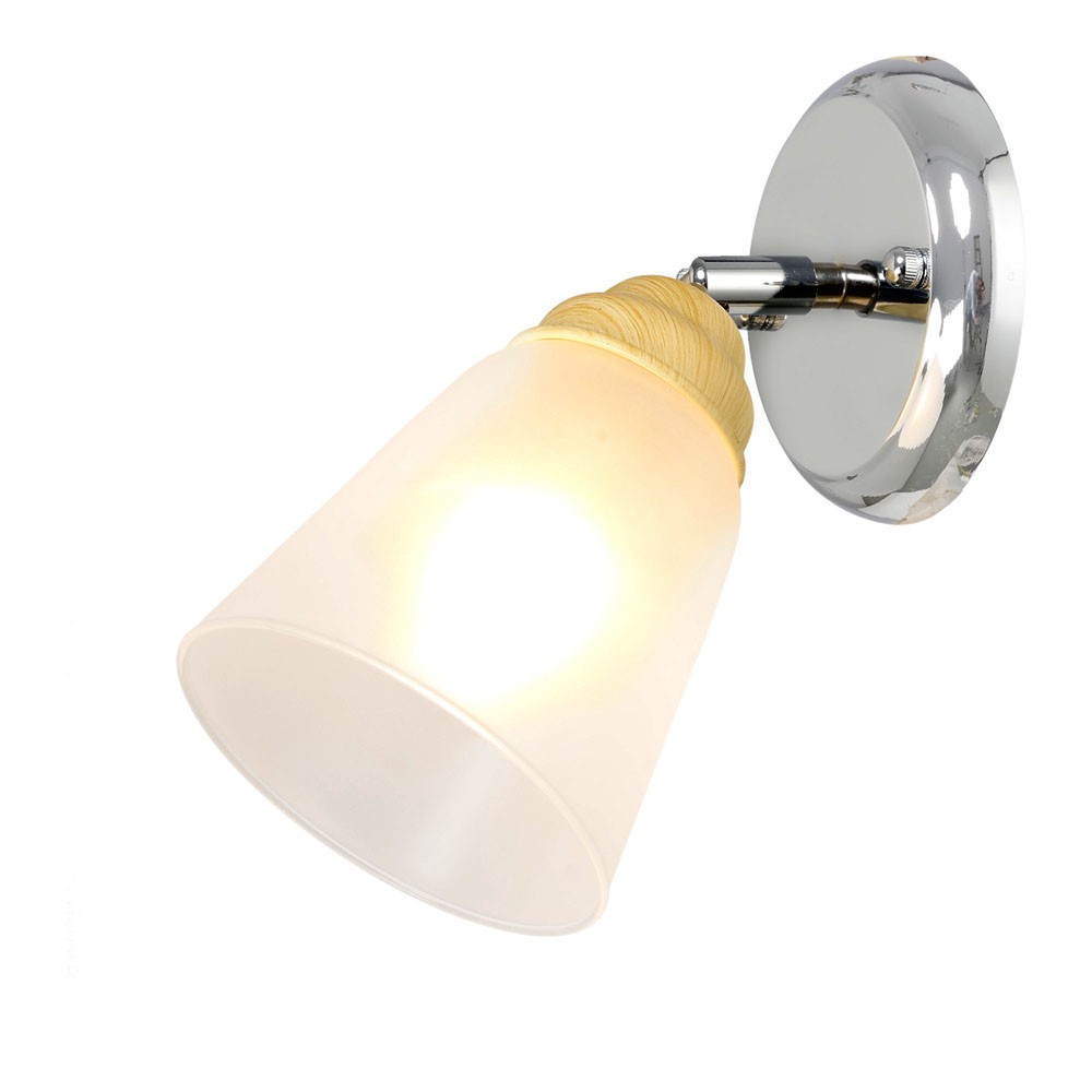 Настенное бра Максисвет 3-8822-1-CR+WE E14