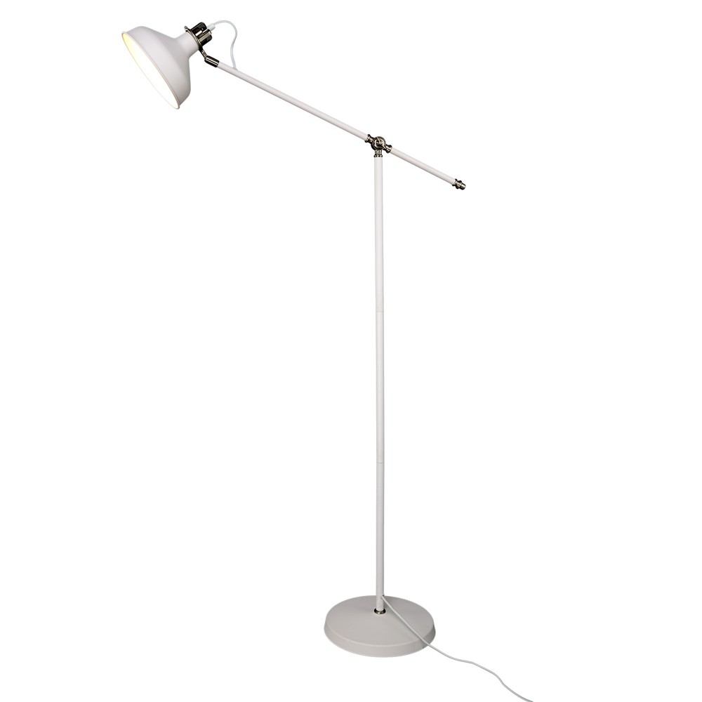 Торшер Максисвет 4-4665-1-WH+ST E27